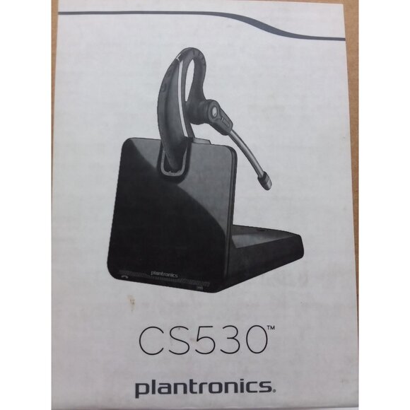Plantronics CS530 Wireless Headset Over The Ear 86305-01 with Instructions Box - Picture 4 of 16